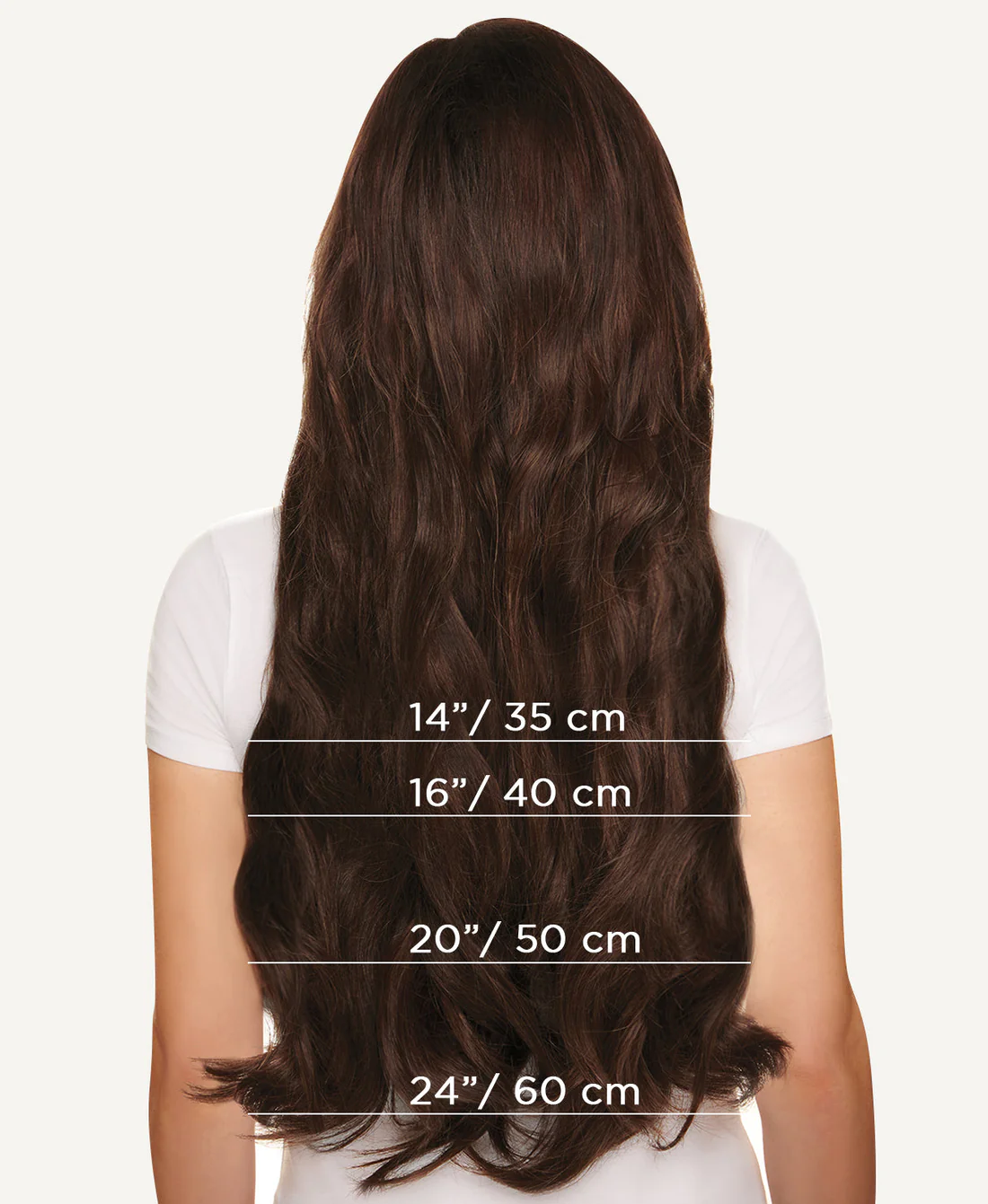 Extensions Adhésives Cheveux Naturels – Medium Brown (#4) – 20 Bandes