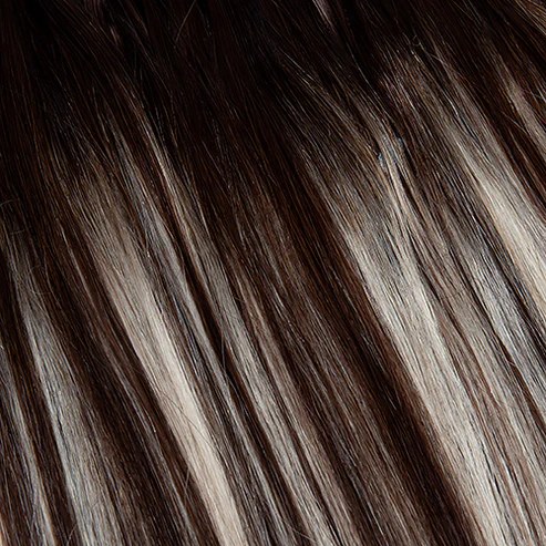 Extensions Adhésives Cheveux Naturels – Espresso Ice (B2/60A) - 20 Bandes