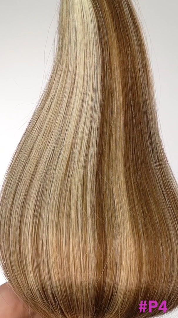 Ponytail Cheveux Naturels – Caramel Cream (#P4/613) – 120g