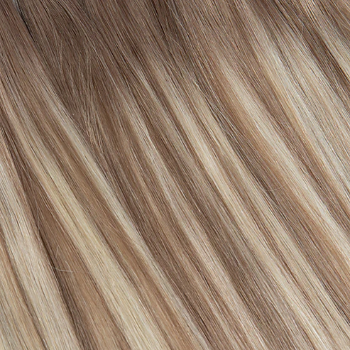 Extensions Adhésives Cheveux Naturels – Iced Mocha (BH4-Ice) - 20 Bandes
